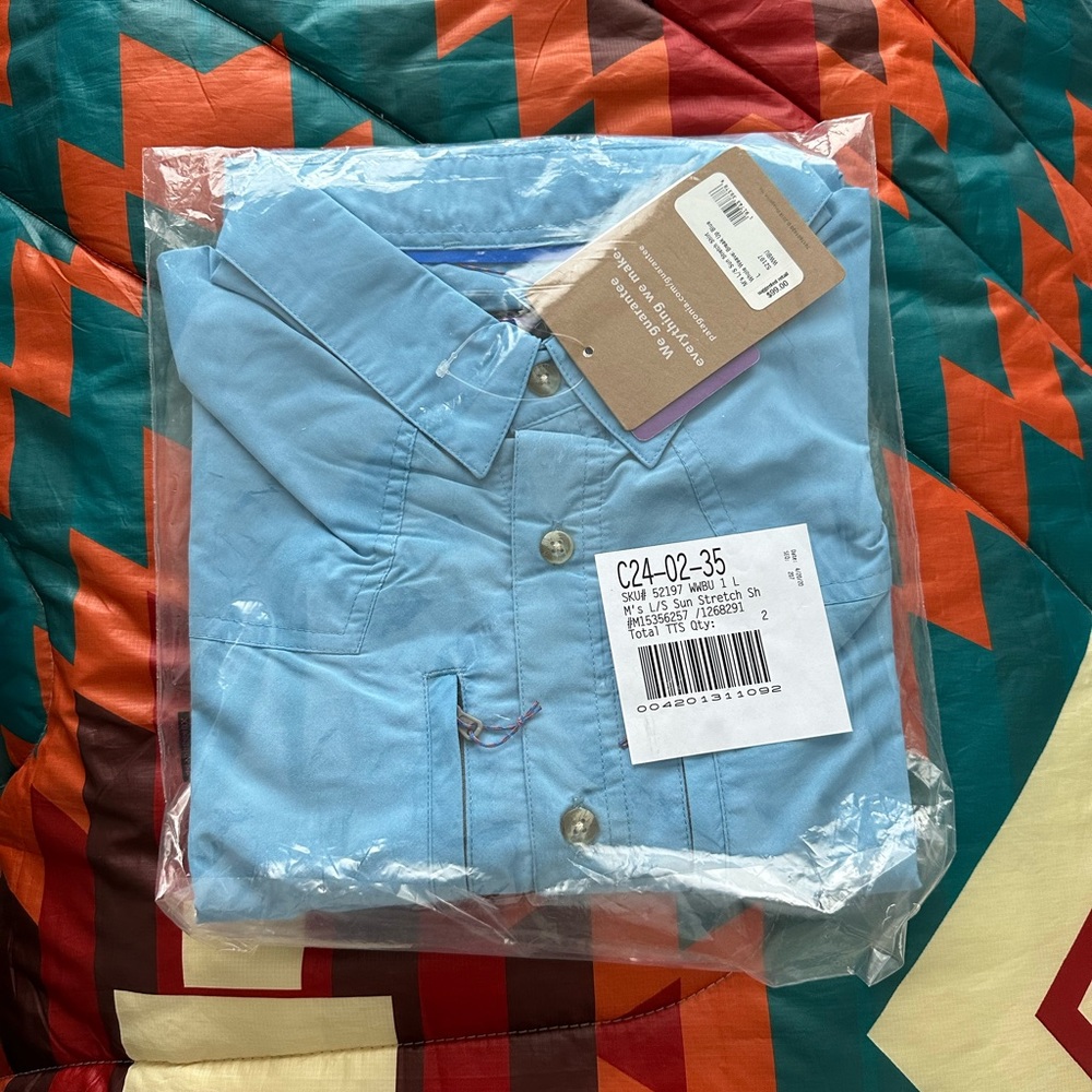 Patagonia Men’s Long Sleeve Sun Stretch Shirt